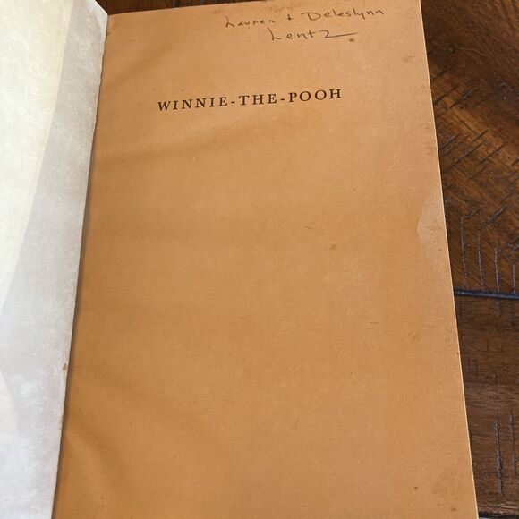 Vintage 1971 PB Winnie-the-Pooh by A.A. Milne Dell Yearling Paperback 2nd print - Picture 4 of 10